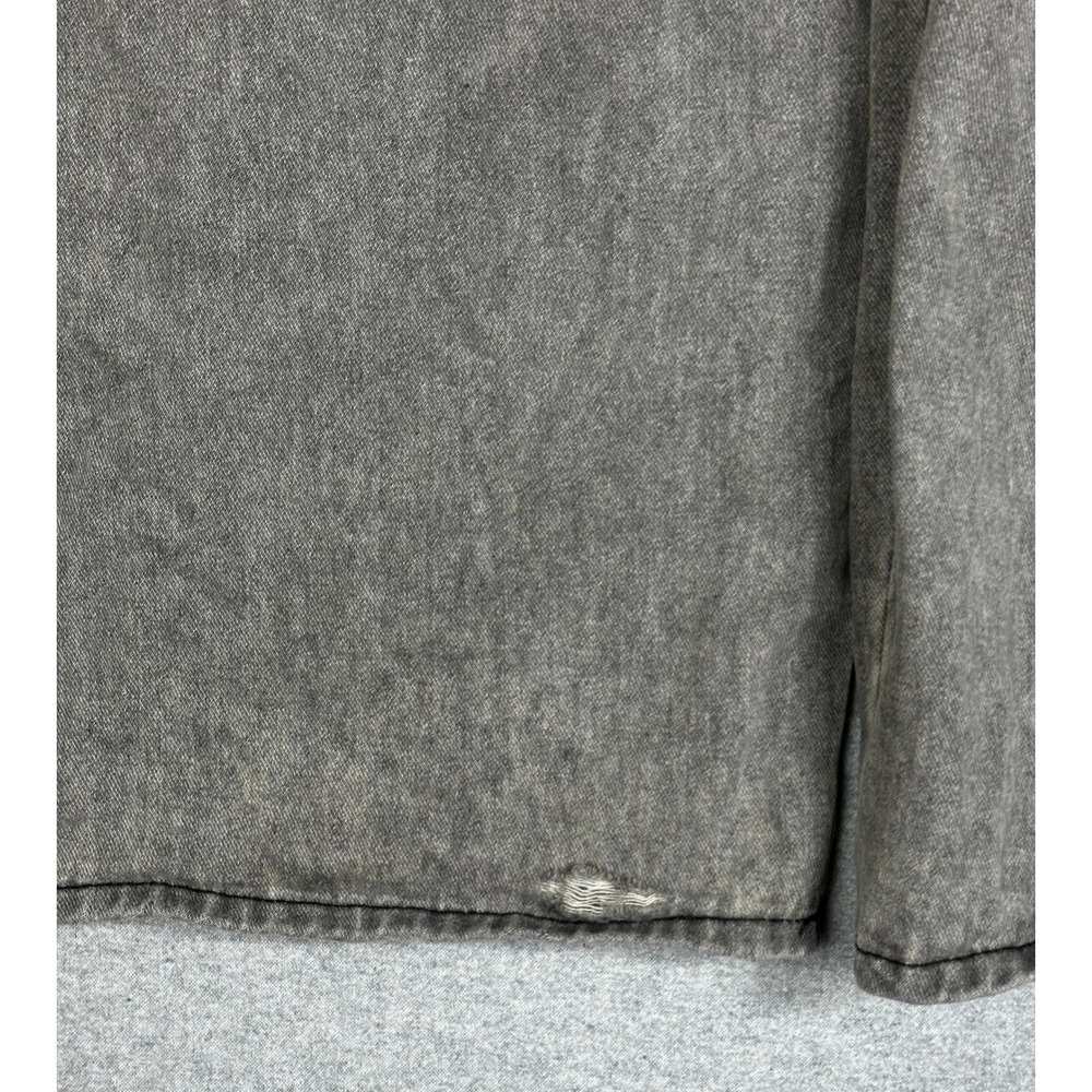 Super Baggy Wide Leg Cargo Jeans Mens 32x31 Faded Grey Streetwear Denim - Picture 3 of 10